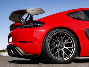 ★PORSCHE Cayman Boxster 981 982 987 718 カーボン トランク スポイラー リア ウィング GT4 RS型☆.