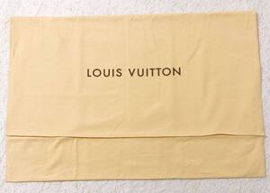 ルイヴィトン「LOUIS VUITTON」バッグ保存袋 旧型 (4305) 正規品 付属品 内袋 布袋 フラップ型 55×36cm ベージュ 布製 バッグ用 