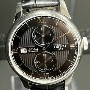 B087-A86-696 TISSOT ティソ 1853 Le Locle ルロックル 腕時計 メンズ 自動巻き デイト 裏スケルトン 稼動品