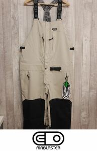 【新品】24 AIRBLASTER STRETCH KRILL BIB - Sand - L 正規品 ビブパンツ スノーボード ウェア