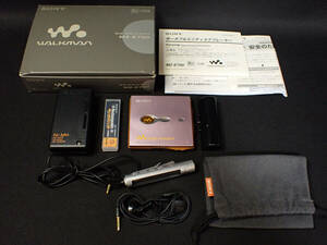 【近】SONY MD WALKMAN MZ-E700 美品 動作品 箱入 備品付 ソニー ウォークマン