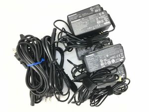 【5個セット】Lenovo 20V 2.25A 45W 角型コネクター ADLX45DLC2A ADLX45NCC2A ADLX45NDC2A等 中古純正 ノートPC用AC 動作保証【送料無料】