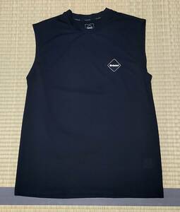 【美品】FCRB TRAINING NO SLEEVE TOP 黒 M FC REAL BRISTOL F.C.R.B. 