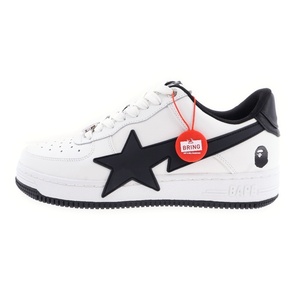 A BATHING APE アベイシングエイプ BAPE STA OS #2 ベイプスタ ローカットスニーカー シューズ ホワイト US9/27cm OZXSHMX91314M