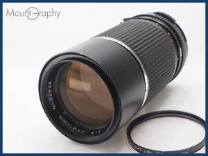 ★良品★ MAMIYA マミヤ MAMIYA-SEKOR C 210mm F4 ★完動品★同梱可 レンズフィルター付 #i8032