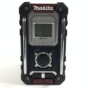 makita マキタ MR108 充電式ラジオ Bluetooth接続 キャンプ アウトドア 現場作業 屋外作業 通電画像あり◆簡易検査品