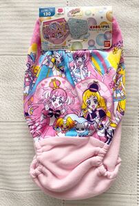 即決★新品130　プリキュアオールスターズ　ショーツ２枚組　パンツ　下着　ピンク　わんだふるぷりきゅあ　女の子用