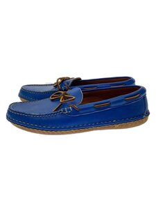 POLO RALPH LAUREN◆USA製/デッキシューズ/US9.5/BLU/レザー/13997016