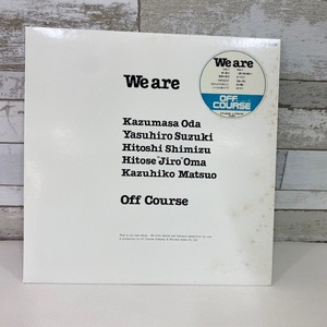 オフコース We are 紙ジャケ LP レコード 復刻 完全生産限定盤 off course 小田和正 鈴木康博