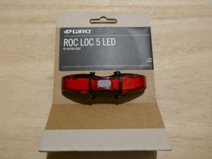 GIRO ROC LOC 5 LED Light ヘルメット用リアライト