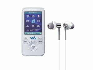 SONY ウォークマン Sシリーズ 4GB FM付 ホワイト NW-S636F/W(中古品)