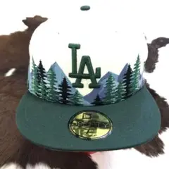 未使用美品！NEW ERA 59FIFTY 珍品 LA DODGERS キャップ