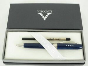 VISCONTI ヴィスコンティ　ボールペン　ネイビー　箱付き