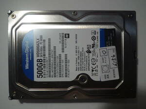 WD Blue　WD5000AZLX 500GB　3.5インチHDD　SATA　③