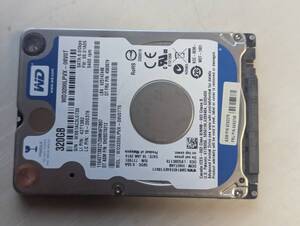 WD HDD　320GB　2.5インチ 内蔵ハードディスク【動作確認済み】　L0730