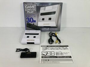 A11-378-0819-034【中古】クラシカルゲームコンピューター　GAME COMPUTER FC互換ゲーム機　1スタ