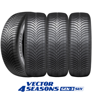 グッドイヤー VECTOR 4SEASONS GEN-3 SUV｜255/50R20 109W XL｜ベクター フォーシーズンズ ジェンスリー エスユーブイ｜4本セット