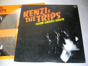 LP カラー盤 KENZI & THE TRIPS FROM RABBIT HOUSE