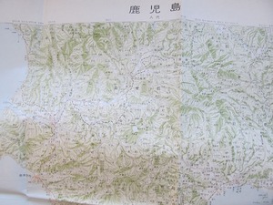 20万分の1地形図「鹿児島」●昭和55年発行