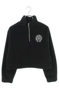 クロムハーツ Chrome Hearts YKT U TARDY SWEEP HLF ZIP サイズ:L ダガーハーフジップフリースブルゾン 中古 SJ02