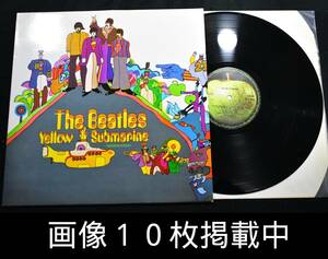 THE BEATLES YELLOW SUBMARINE ビートルズ イエロー サブマリン LP UK盤 ペラジャケ PCS7070 レコード