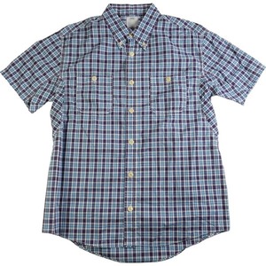 VISVIM ヴィズヴィム BD CHECK SS SHIRTS 半袖シャツ 青 Size 【M】 【新古品・未使用品】 20790406