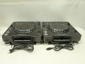 Pioneer パイオニア DJ用CDプレーヤー CDJ-1000MK2 2台セット ¶ 6E814-1