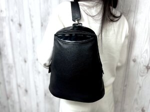 極美品 LOEWE ロエベ ワンショルダーバッグ バッグ レザー 黒系 79120Y