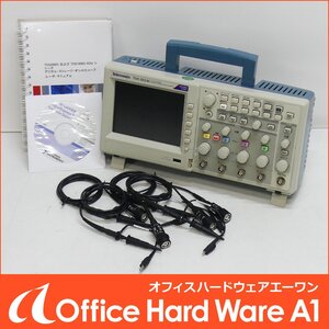 Tektronix TDS2024C デジタルオシロスコープ [セルフテストパス プローブ4個付き] 中古 テクトロニクス ☆