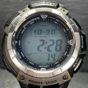 CASIO カシオ PROTREK プロトレック PRW-1000TJ 腕時計 デジタル タフソーラー 電波ソーラー 多機能 カレンダー メタルバンド ラウンド