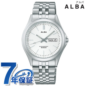 セイコー アルバ クオーツ 腕時計 メンズ SEIKO ALBA AQGK471 アナログ シルバー
