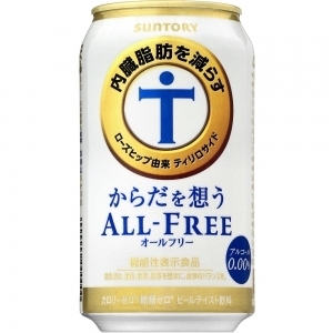 【24本】サントリー からだを想うオールフリー 350ml