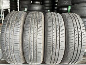 R-844　8.5分山♪155/65R13　グットイヤー　EfficientGrip ECO★2022年製　４本★検品済　直接手渡し、タイヤ交換可能！！