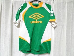 希少 90年代 ビンテージ デサント umbro ゲームシャツ サッカー Tシャツ 160 レトロ 当時物