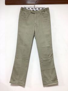 V-1081 Dickies ディッキーズ スリムパンツ W30 チノパン カーキ