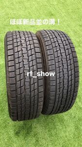 処分価格 売り切り バリ溝 GOODYEAR グッドイヤー 225/55R18 98Q 中古 スタッドレスタイヤ 2本