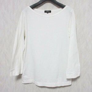 良品 tricot COMME des GARCONS トリココムデギャルソン 長袖 ロンT Tシャツ TG-T004 S ホワイト ◆