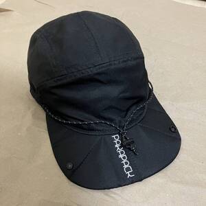 PARAPACK P-CAP Jet black パラパック パッカブル ブラック 黒