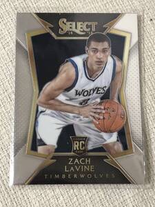 NBA ザック・ラビーン　ルーキーカード　2014 select rc BULLS lavine