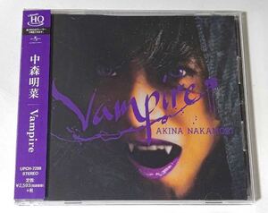 美品即決★中森明菜★UHQCD★VAMPIRE★帯付★品番UPCH-7288★ハイ・クオリティCD★