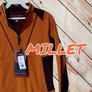 【新品未使用】ミレー MILLET キャンプ 登山 ジップアップ長袖シャツ