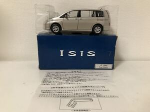 1/30 カラーサンプル トヨタ アイシス ベージュメタリック 4M9 TOYOTA Isis 非売品 ミニカー モデルカー ディーラー特注