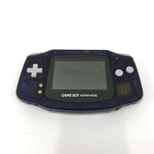 Nintendo ゲームボーイアドバンス 本体 AGB-001 通電〇【DAAT5036】