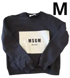 MSGM トレーナー　スウェット　裏起毛　M