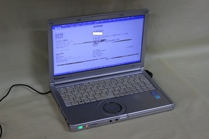 ジャンク品ノートパソコン Panasonic Let