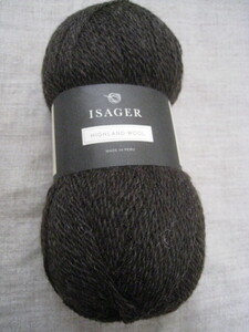 2024年購入品☆イサガー毛糸☆ISAGER☆HIGHLAND WOOL Chocolat 1個☆定型外