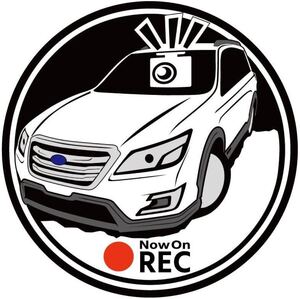 車種やカラー変更承ります　スバル　クロスオーバー7 ドラレコ　ドライブレコーダー　ステッカー　エクシーガ