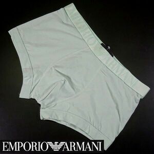 EMPORIO ARMANI エンポリオアルマーニ 新品 ロゴ ボクサーパンツ 下着 ボクサーブリーフ M 黄緑 メンズ 男性 紳士 正規品