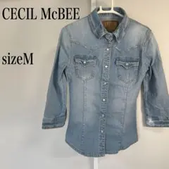 CECI McBEE デニムシャツ Mサイズ