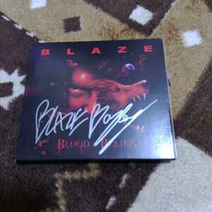 激レア/直筆サイン入/最新リマスター　Blaze-Blood & Beleaf,IRON MAIDEN,Wolfsbane,Blaze Bayley、アイアン・メイデン、ブレイズ